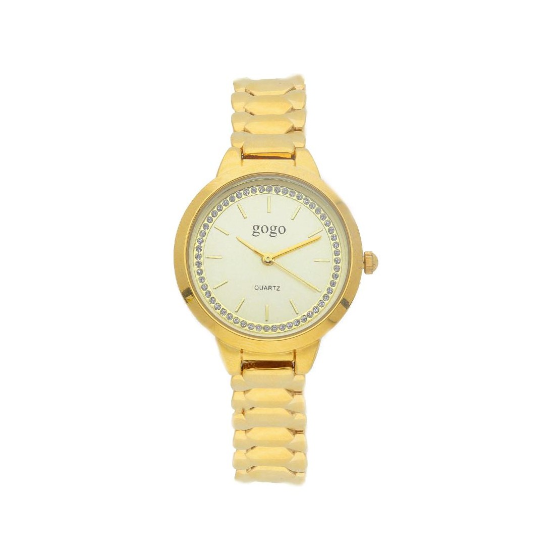 Orologio in metallo dorato