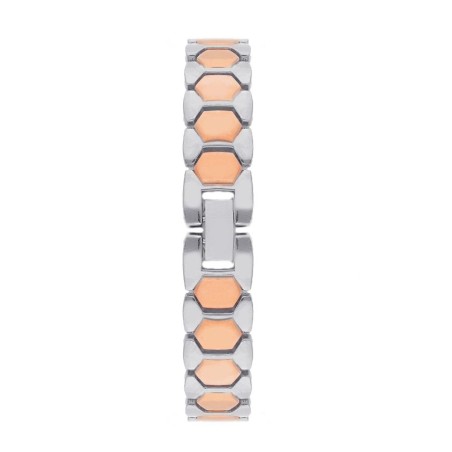 Orologio in metallo bicolore