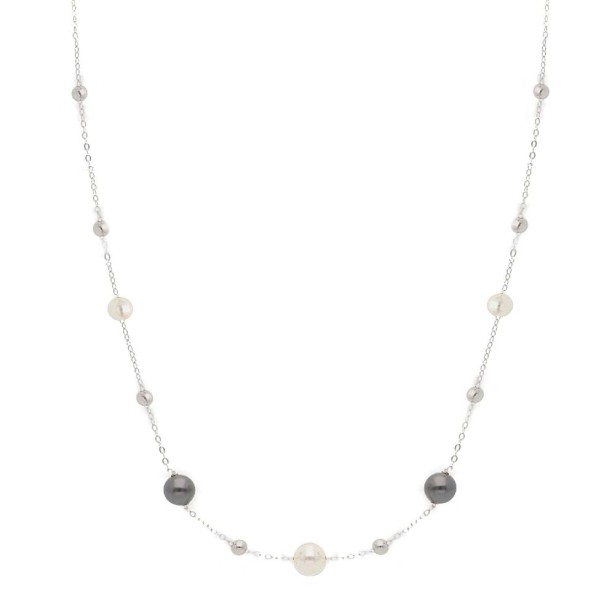 Girocollo in argento 925/ooo e perla