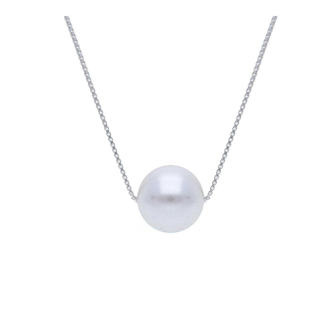 Girocollo in argento 925/ooo e perla