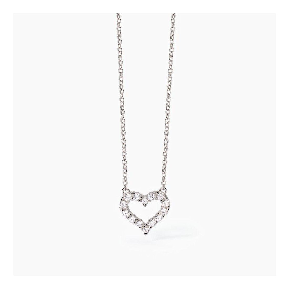MABINA 553681 - Girocollo in argento 925/ººº zirconi