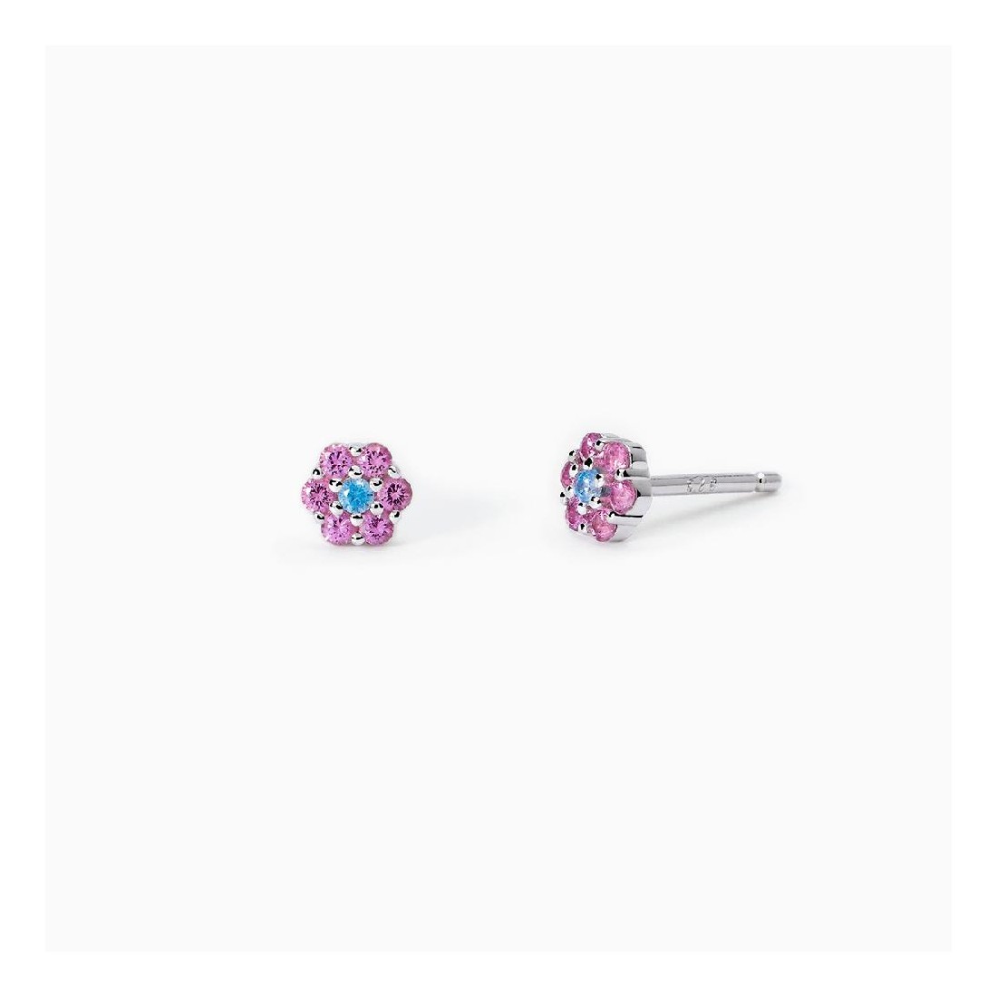 MABINA 563772 - Orecchini in argento 925/°°° tormalina sintetica e zirconi