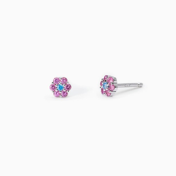 MABINA 563772 - Orecchini in argento 925/°°° tormalina sintetica e zirconi
