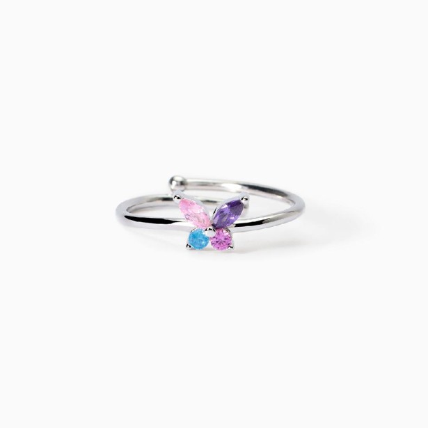 MABINA 523413 - Anello in argento 925/°°° tormalina sintetica e zirconi