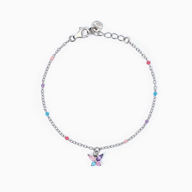 MABINA 533872 - Bracciale in argento 925/°°° smalto tormalina sintetica e zirconi