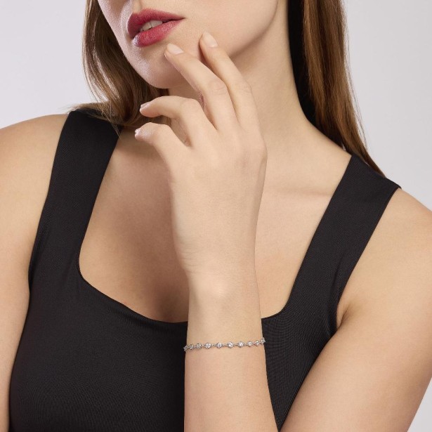 MABINA 533884 - Bracciale in argento 925/°°° zirconi