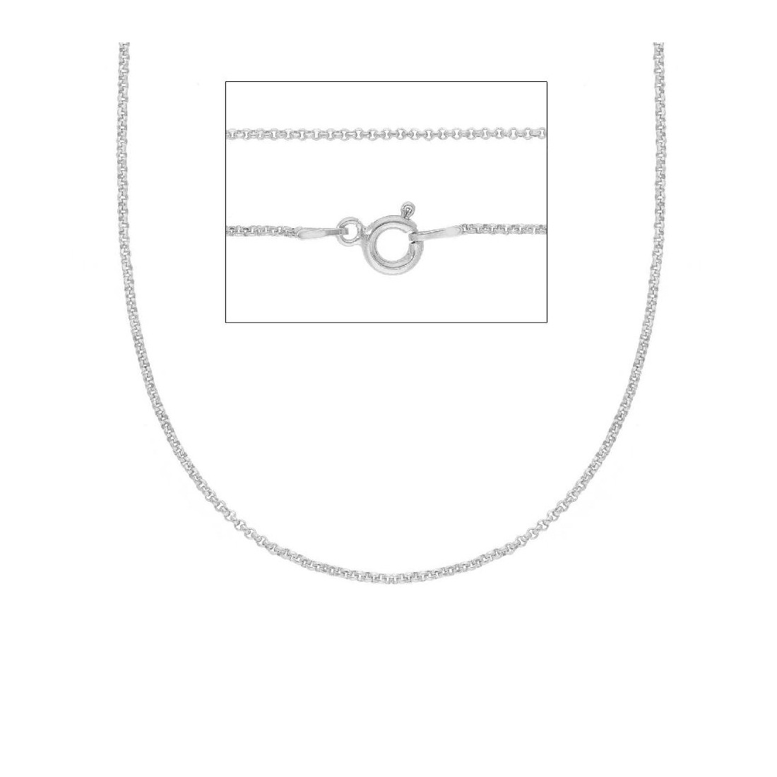 Catena rol� in argento 925/ooo