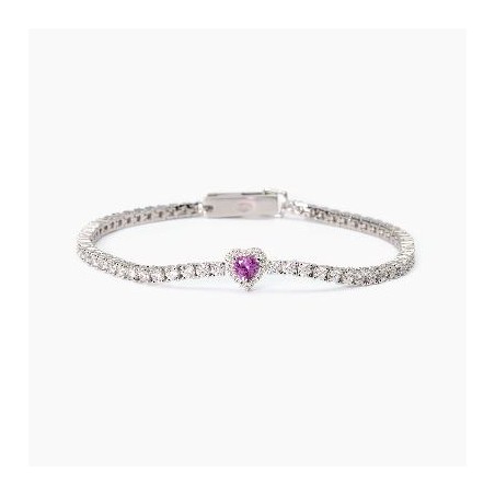 MABINA 533838 - Bracciale in argento 925/°°° tormalina sintentica e zirconi