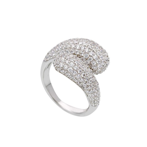 Anello in argento 925/ooo e zirconia cubica