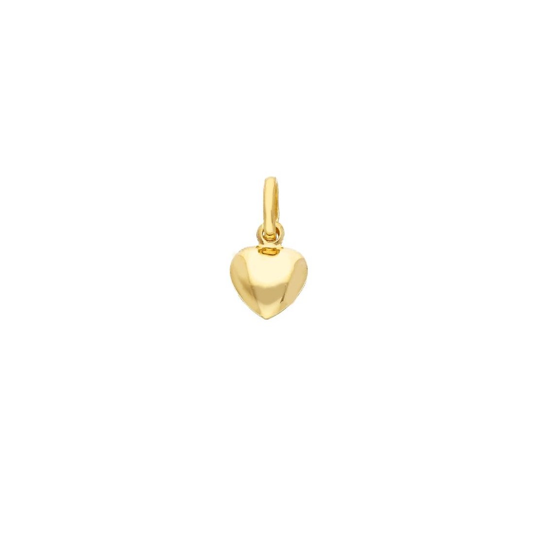 Ciondolo in oro giallo 375/ooo con cuore