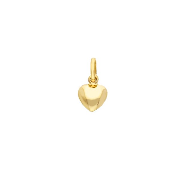 Ciondolo in oro giallo 375/ooo con cuore