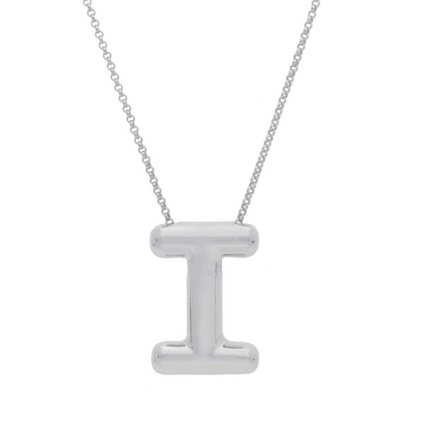 Girocollo in argento 925/°°° con iniziale