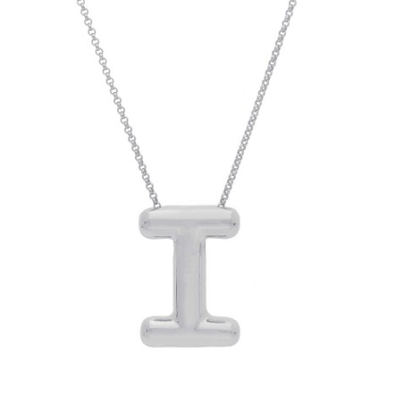 Girocollo in argento 925/°°° con iniziale