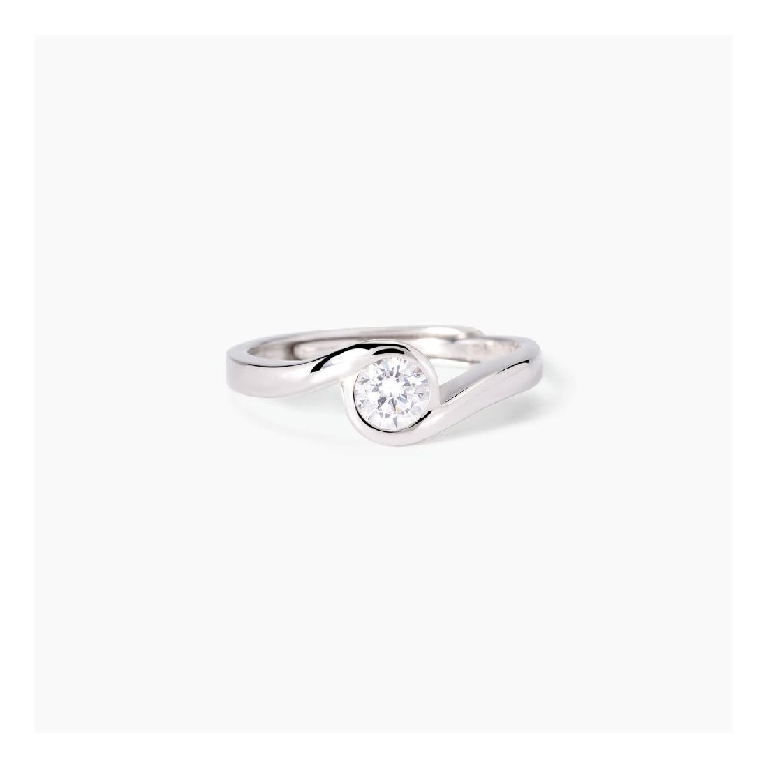 MABINA 523430 - Anello in argento 925/ººº zirconi