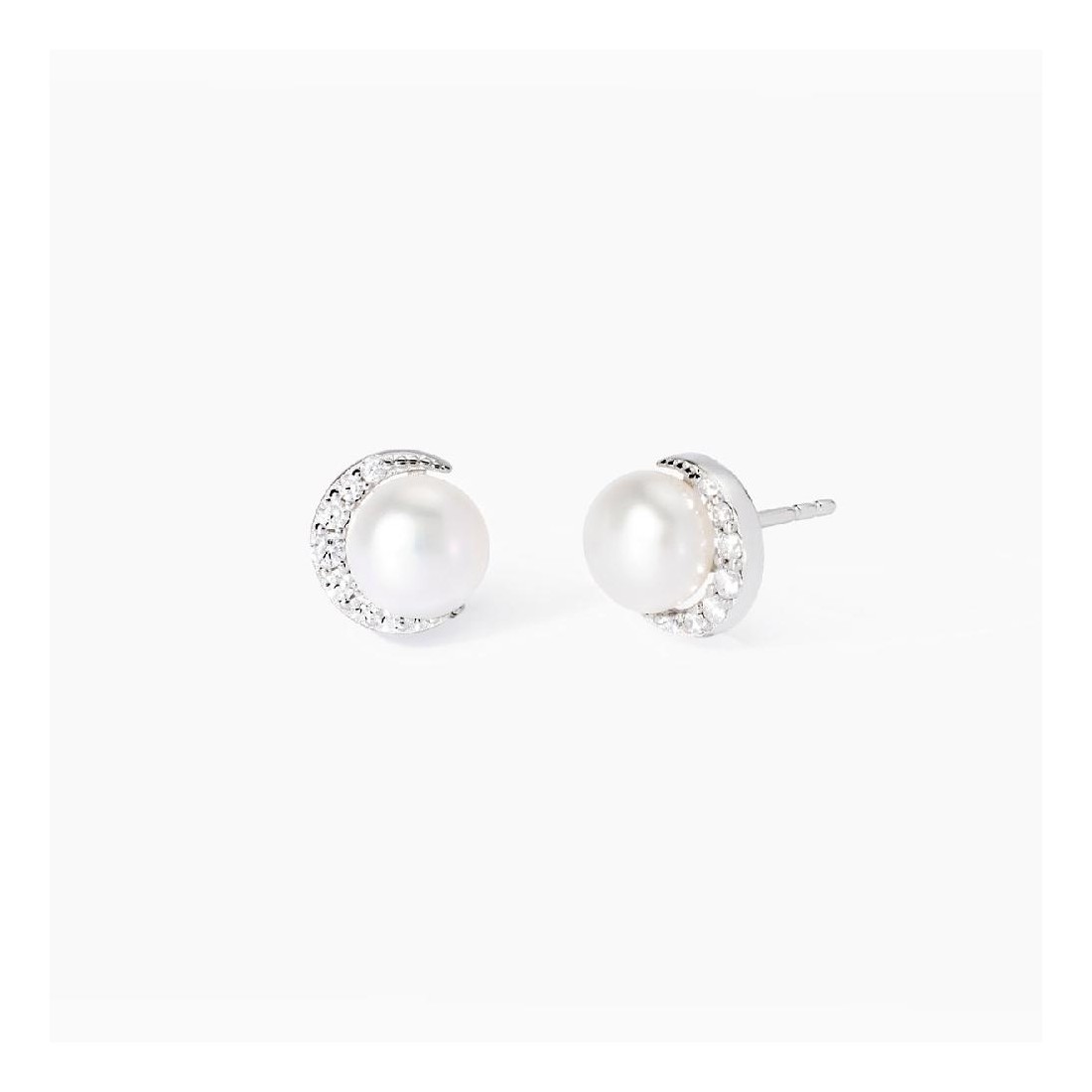 MABINA 563809 - Orecchini in argento 925/°°° perle coltivate e zirconi