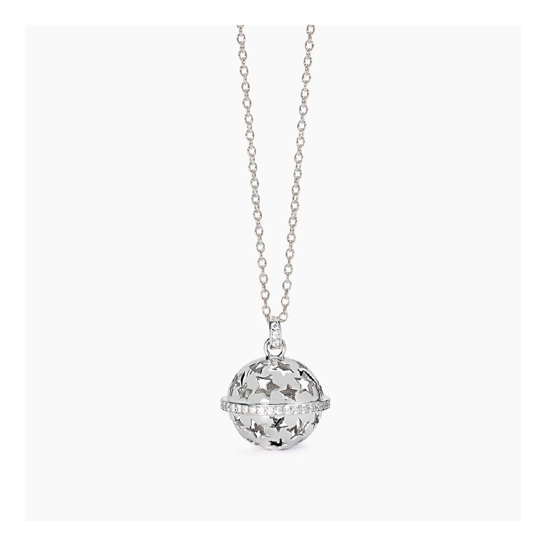 MABINA 553739 - Collana in argento 925/°°° e  zirconi