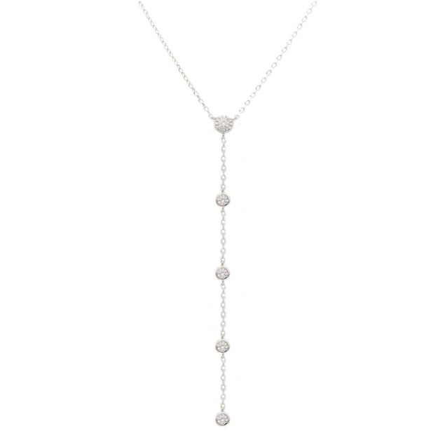 Girocollo in argento 925/ooo e zirconia cubica