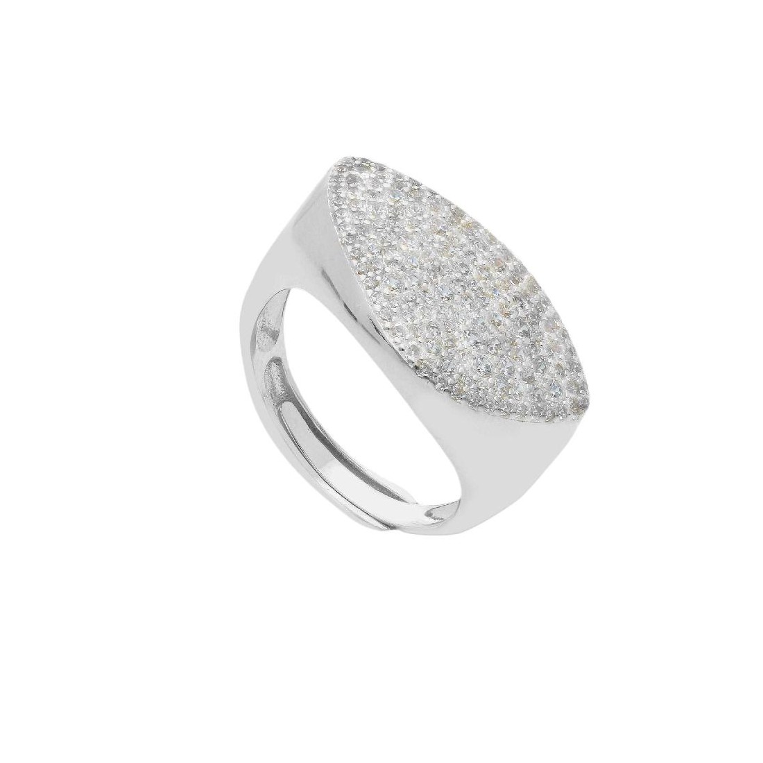 Anello in argento 925/ooo e zirconia cubica