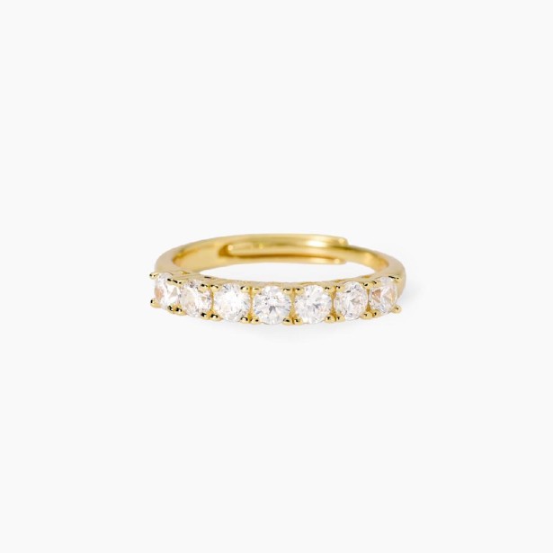 MABINA 523458 - Anello in argento 925/ººº dorato zirconi