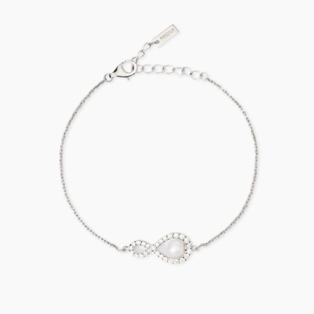 MABINA 534053 - Bracciale in argento 925/°°° perla coltivata e zirconi