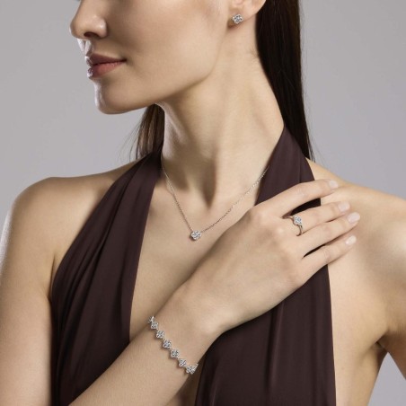 MABINA 553791 - Girocollo in argento 925/°°° zirconi