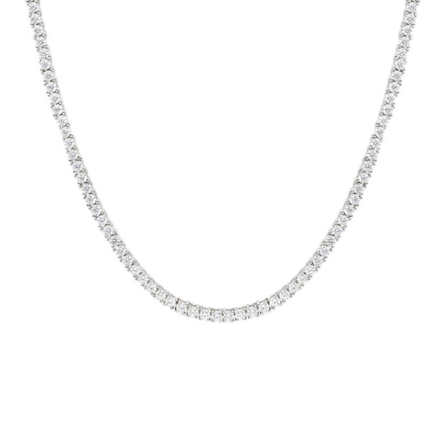 Girocollo tennis in argento 925/ooo e zirconia cubica
