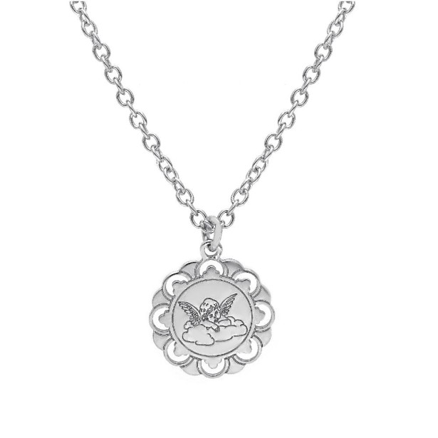 Girocollo in argento 925/ooo con angelo