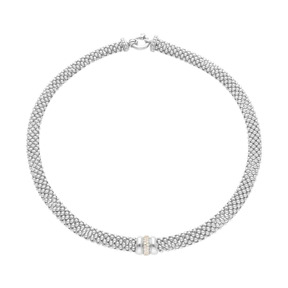 Girocollo in argento 925/ooo e zirconia cubica