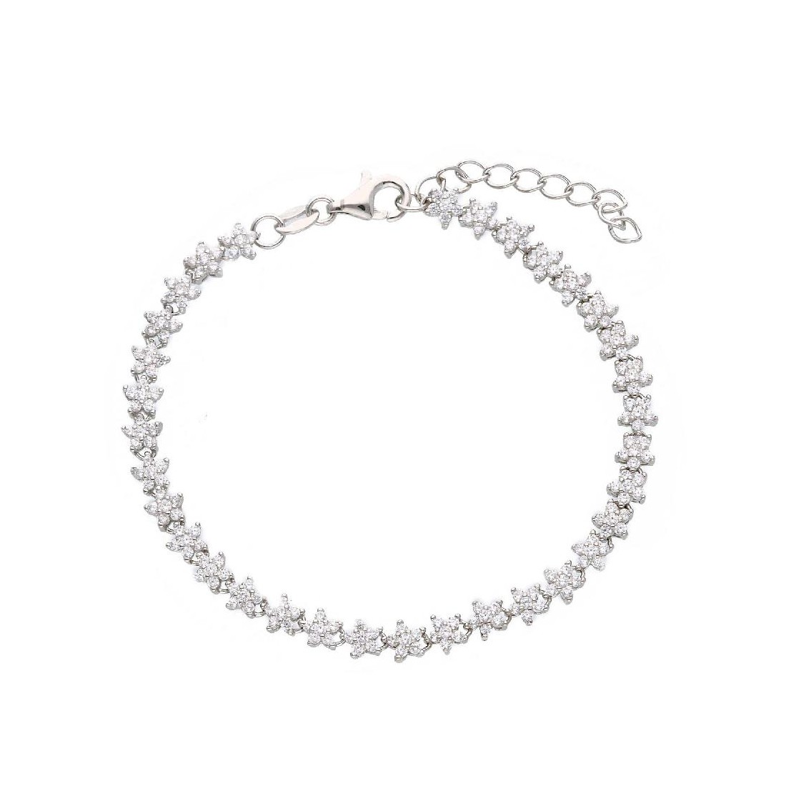 Bracciale in argento 925/ooo e zirconia cubica