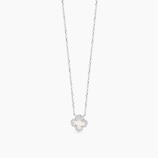 MABINA 553843 - Girocollo in argento 925/°°° madreperla e zirconi