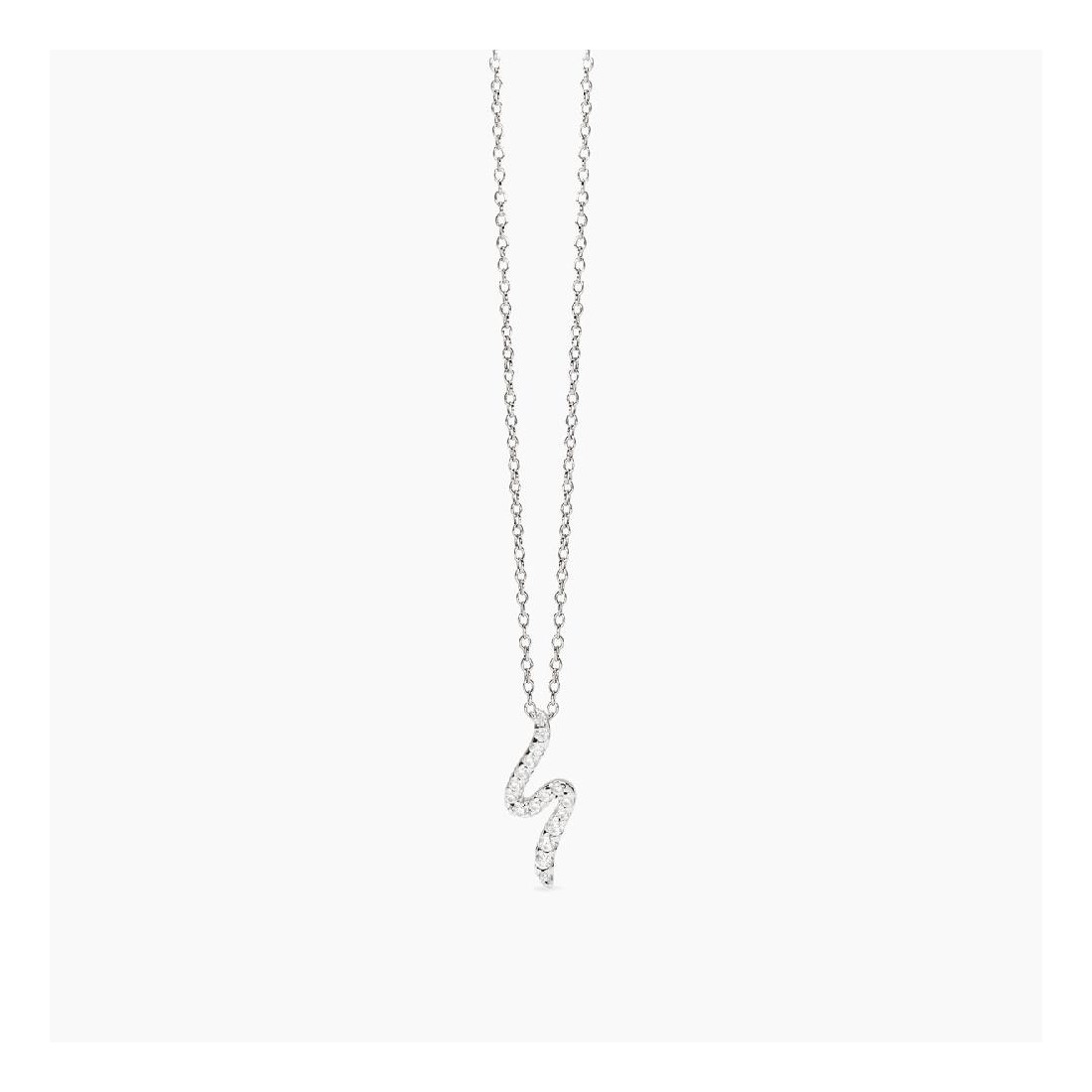 MABINA 553825 Girocollo con pendente in zirconi