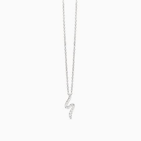 MABINA 553825 Girocollo con pendente in zirconi