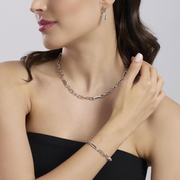 MABINA 563919 - Orecchini in argento 925/°°° e zirconi