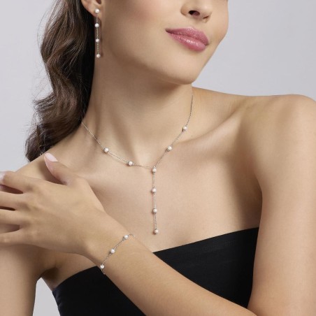 MABINA 553838 - Girocollo in argento 925/°°° e perle coltivate