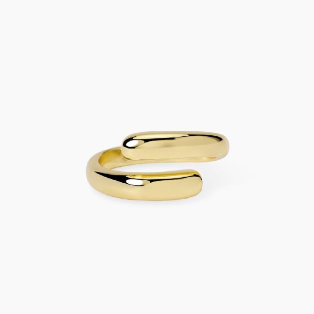MABINA 523494 - Anello in argento 925/°°° placcato oro 18Kt