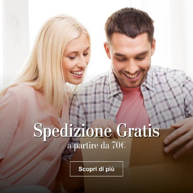 Spedizione Gratuita sopra i 70€