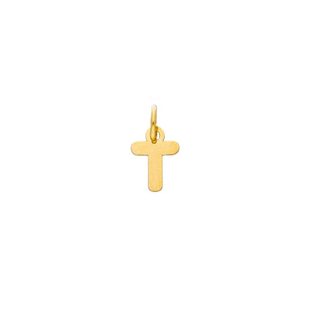 Ciondolo in oro giallo 375/ooo con iniziale