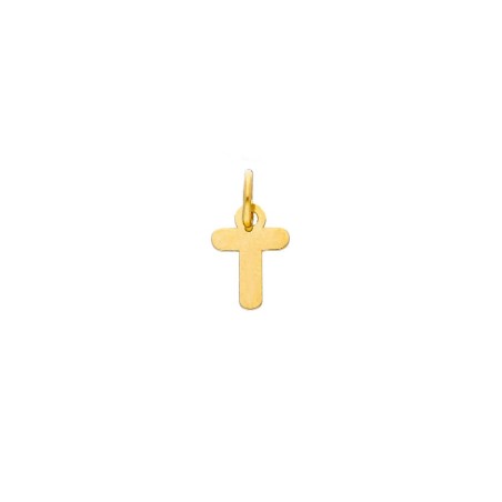Ciondolo in oro giallo 375/ooo con iniziale