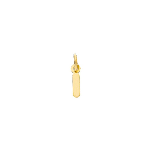 Ciondolo in oro giallo 375/ooo con iniziale