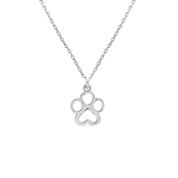 Girocollo in argento 925/ooo con zampa