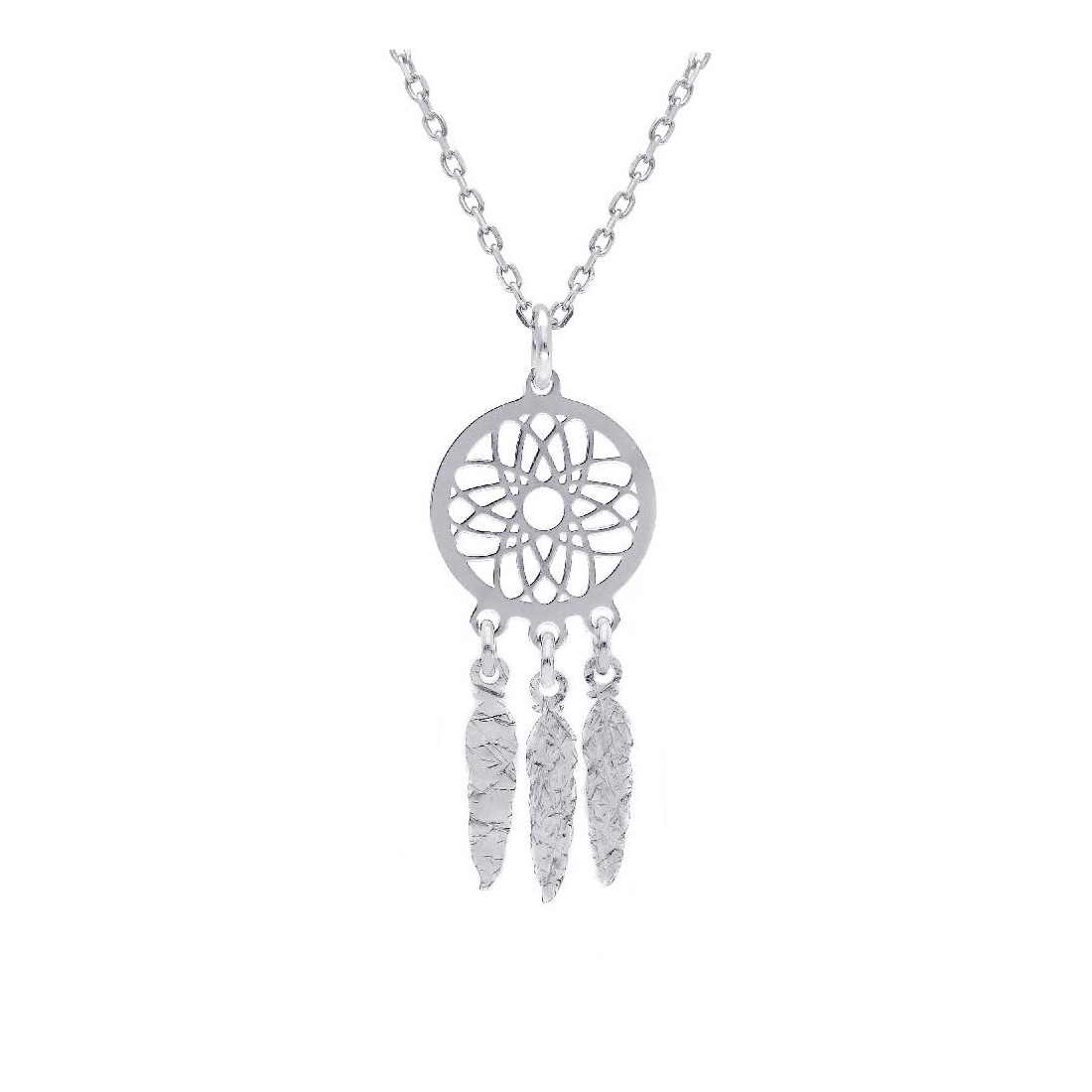 Girocollo in argento 925/ooo con acchiappasogni