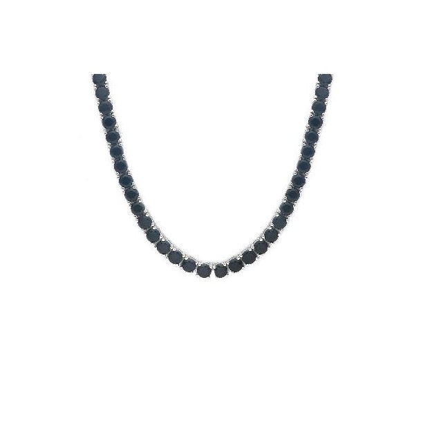 Girocollo tennis in argento 925/ooo e zirconia cubica