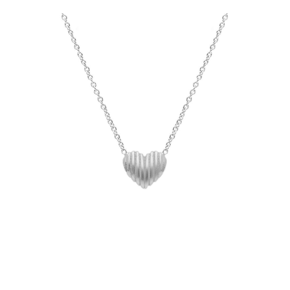 Girocollo in argento 925/ooo con cuore