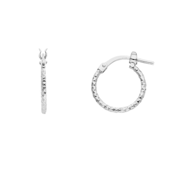 Orecchini cerchio in argento 925/ooo