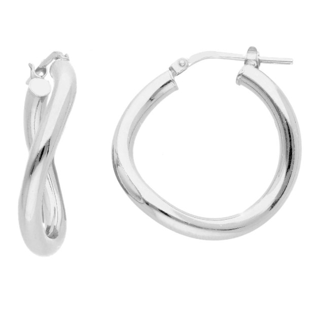 Orecchini cerchio in argento 925/ooo