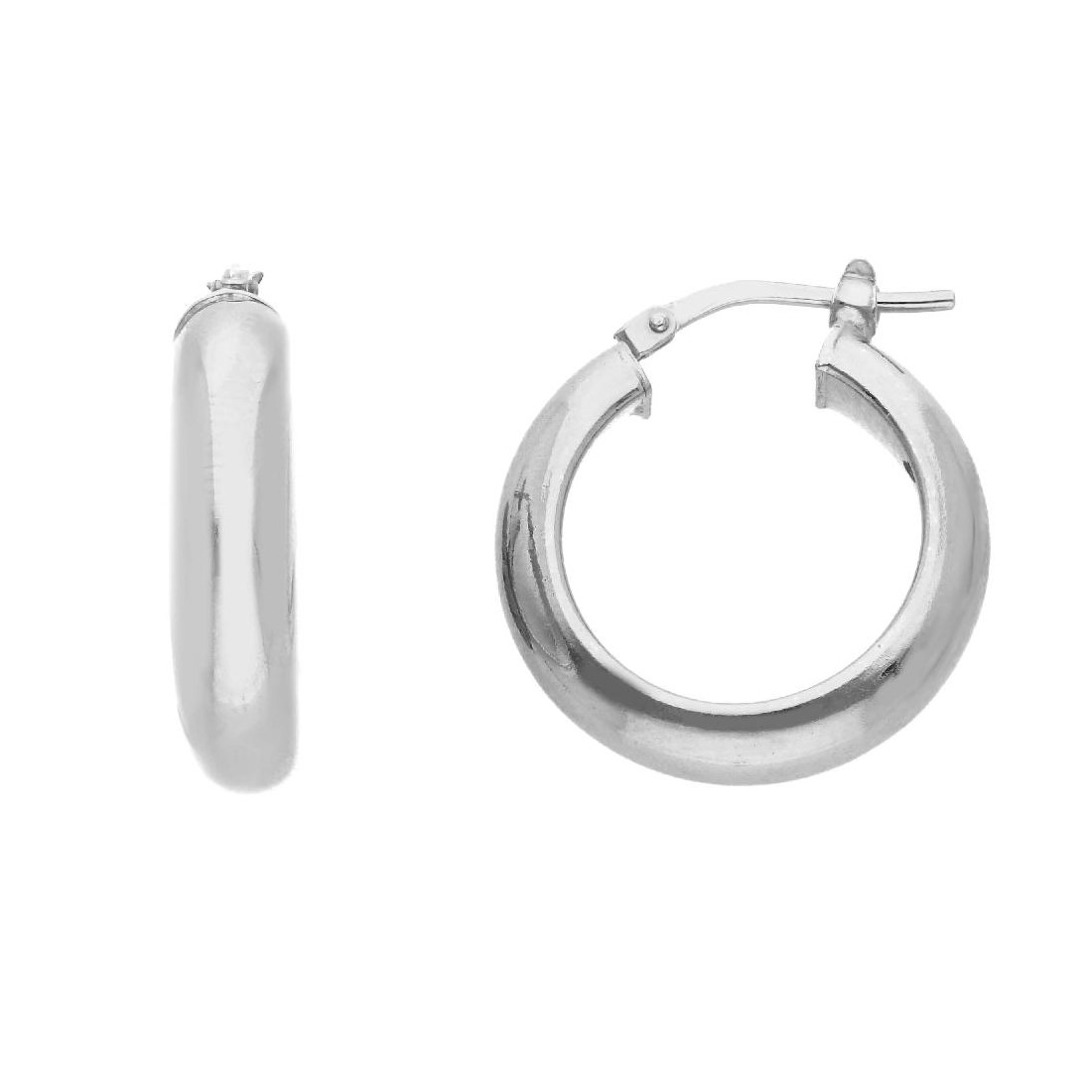 Orecchini cerchio in argento 925/ooo