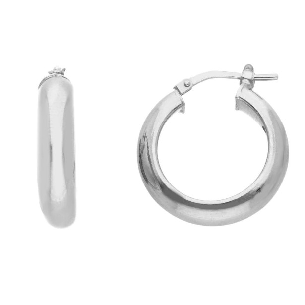 Orecchini cerchio in argento 925/ooo