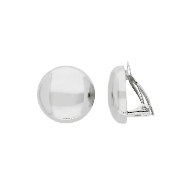Orecchini clips in argento dorato 925/ooo