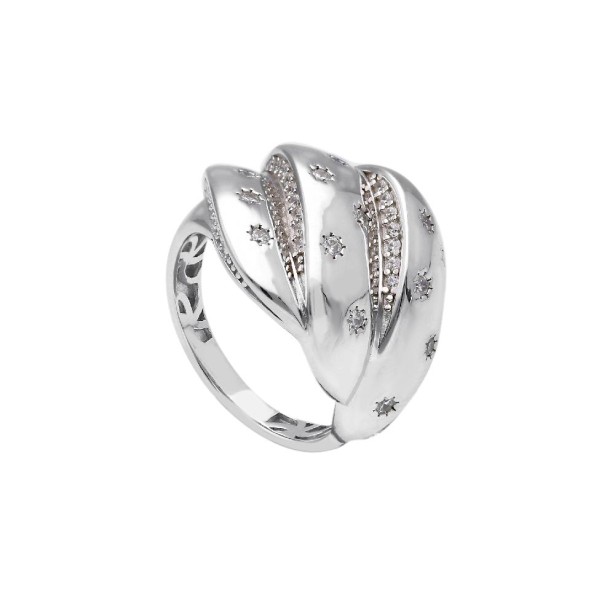 Anello in argento 925/ooo e zirconia cubica