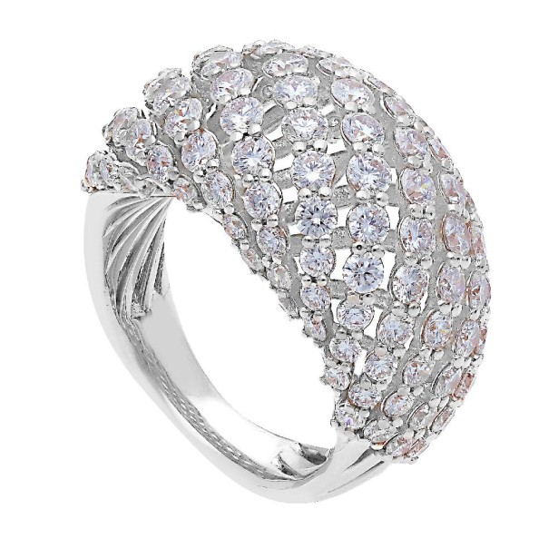 Anello in oro bianco 750/ooo con diamante naturale